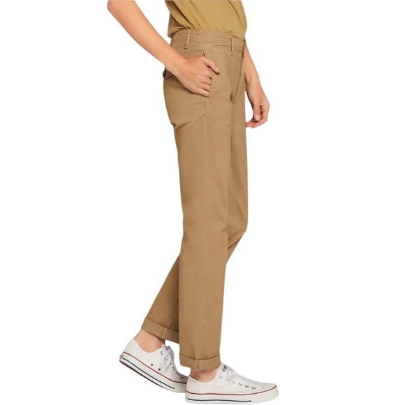 Current/Elliott The Captain Khaki Casual Trouser Pants Size 28 Nwt - Picture 8 of 16